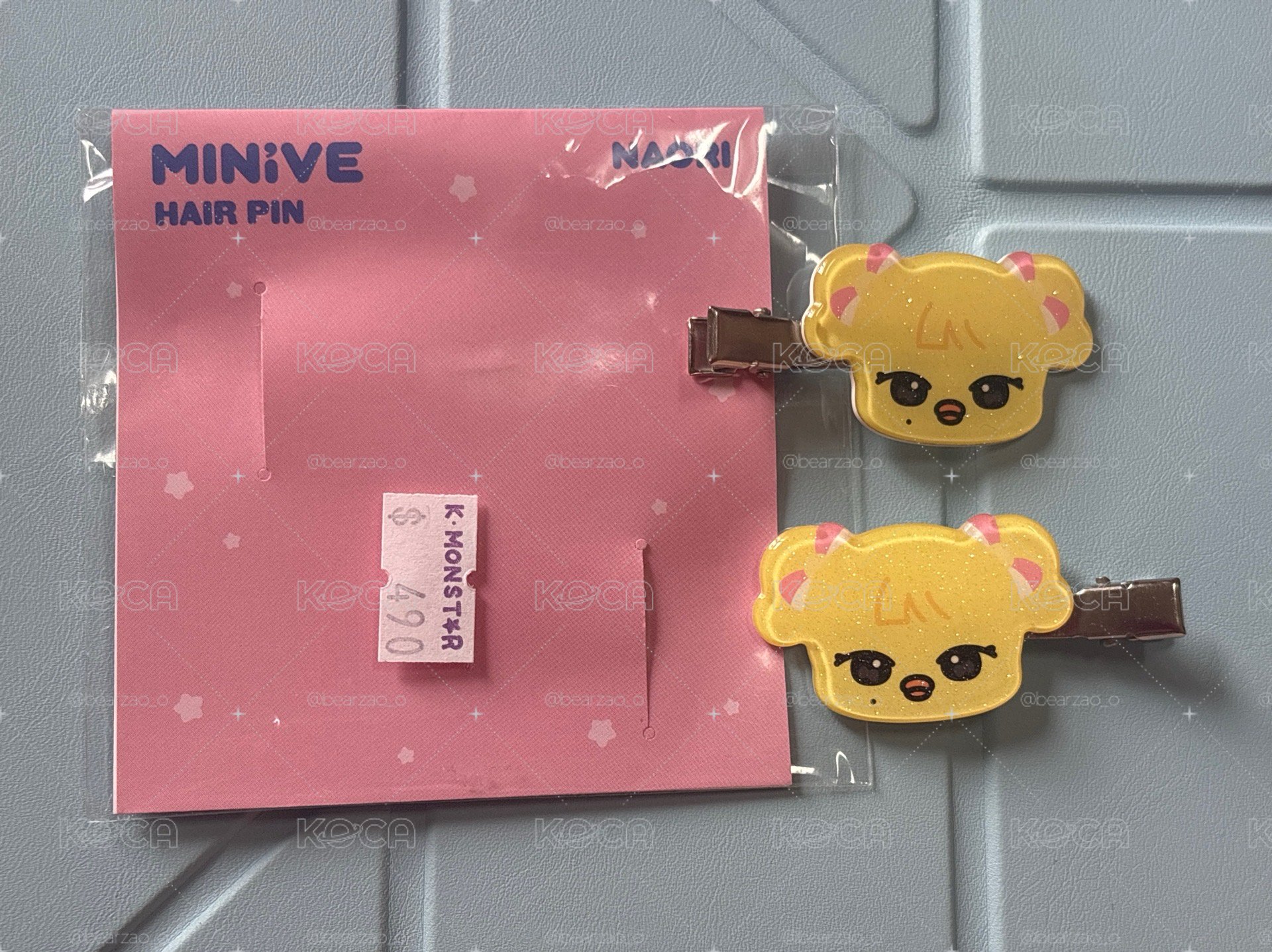 MINIVE髮夾 naori/ganganji