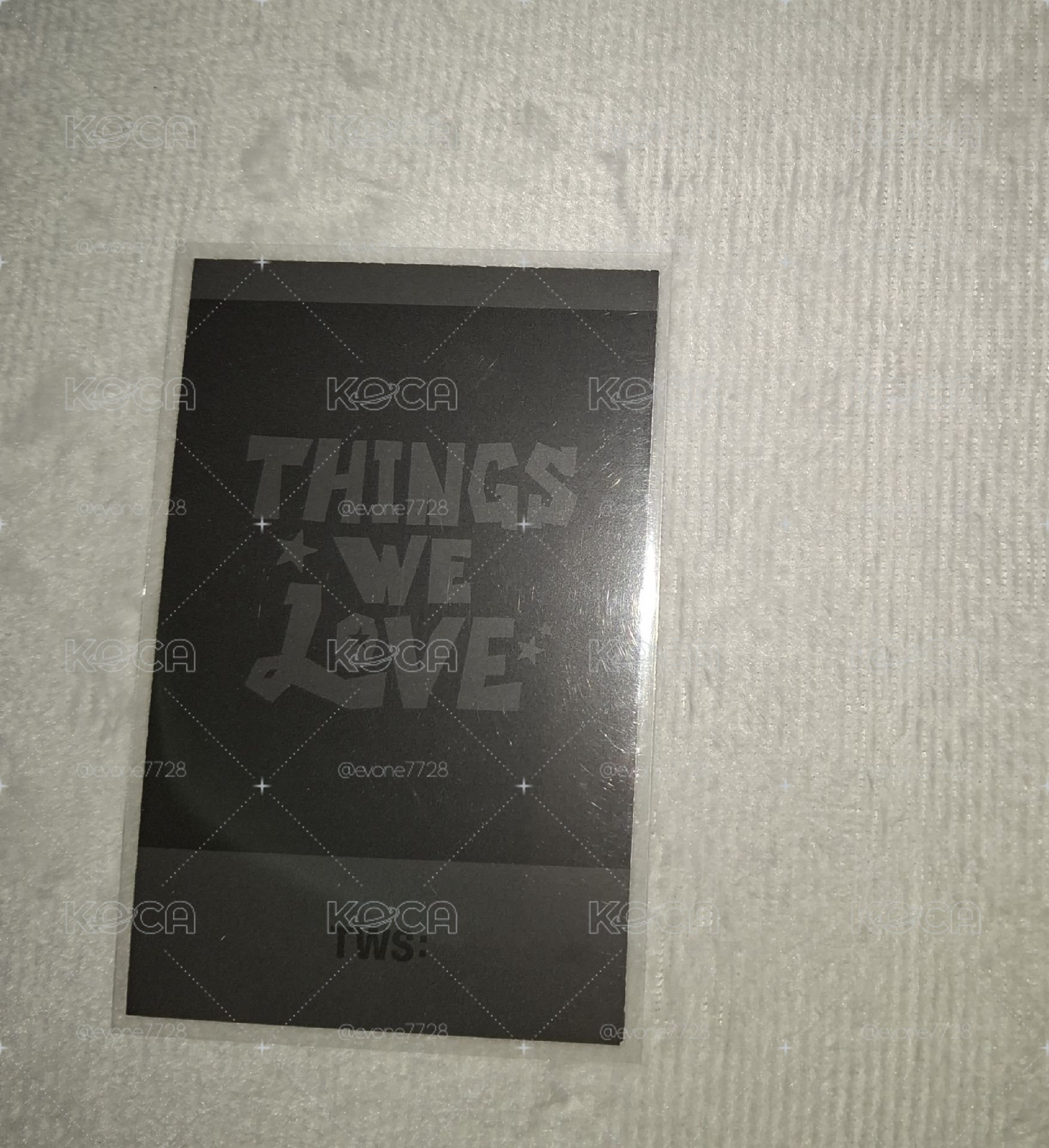 團體的各種小卡