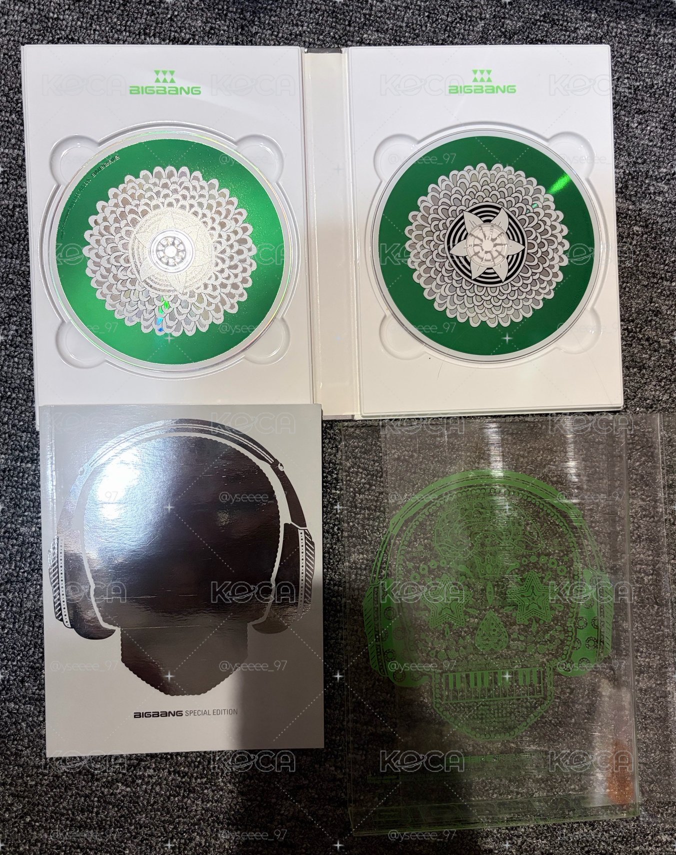 早期 BIGBANG 專輯、演唱會DVD