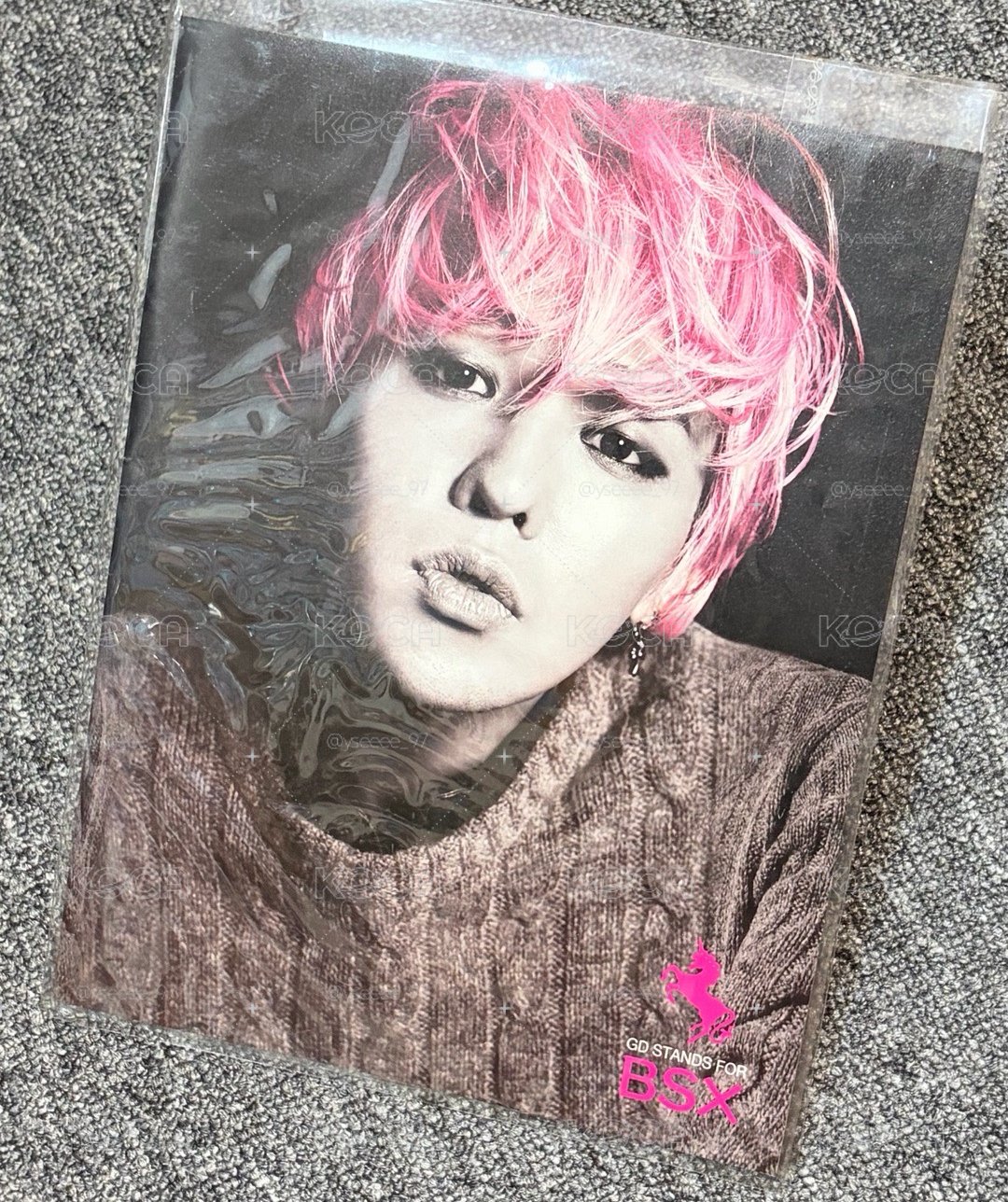 GD BSX代言雜誌