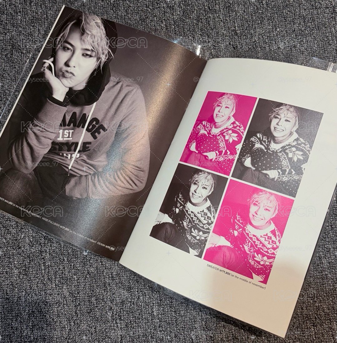 GD BSX代言雜誌