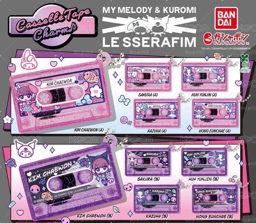 LE SSERAFIM 允真扭蛋*2