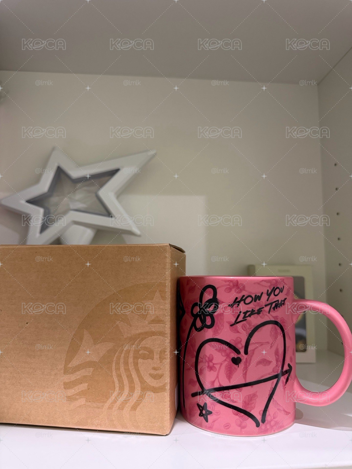 BLACKPINK星巴克聯名馬克杯（全新未使用）