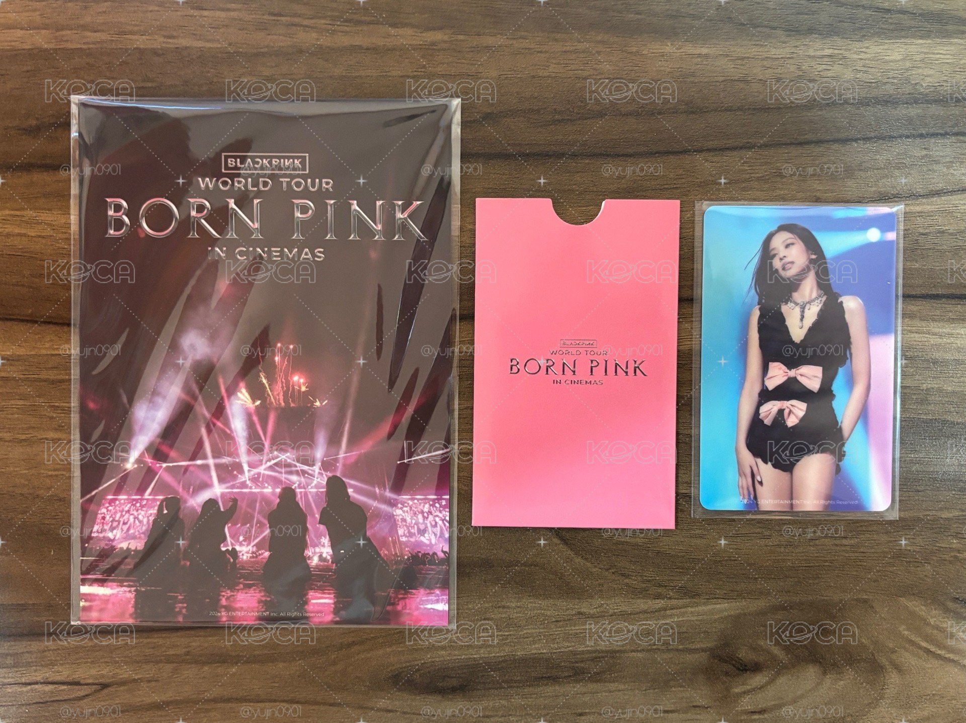 BLACKPINK 妮電影卡+明信片