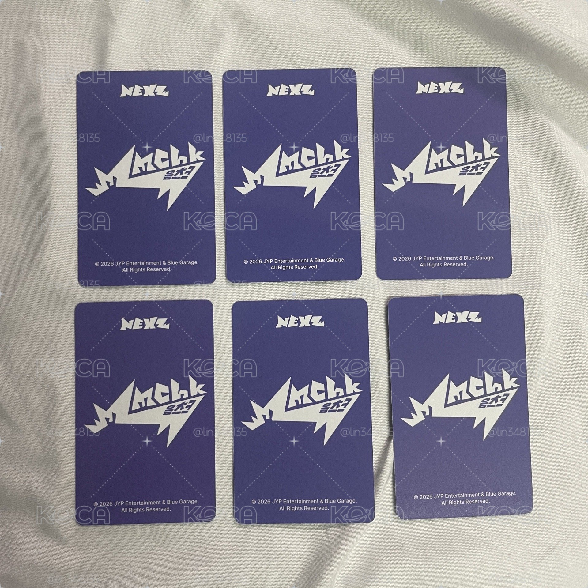 Mmchk fans3.0 一套七張