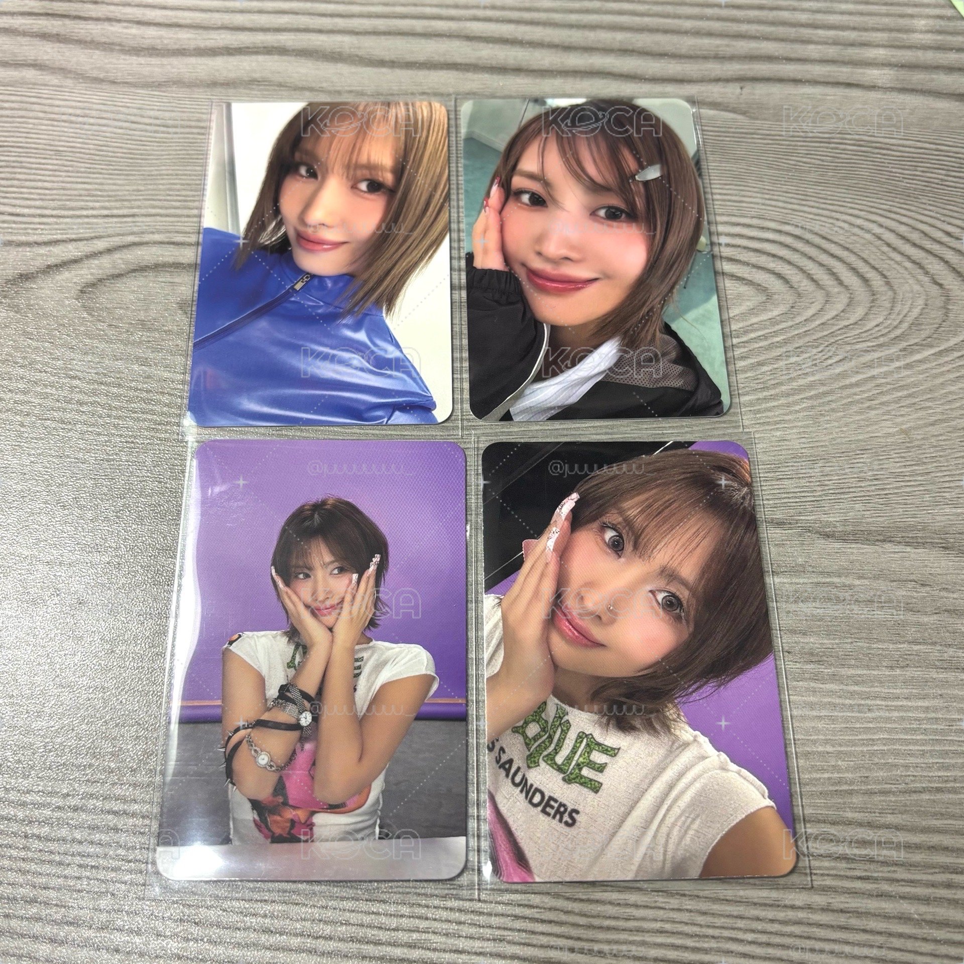 TWICE 正規四 MOMO專卡四張