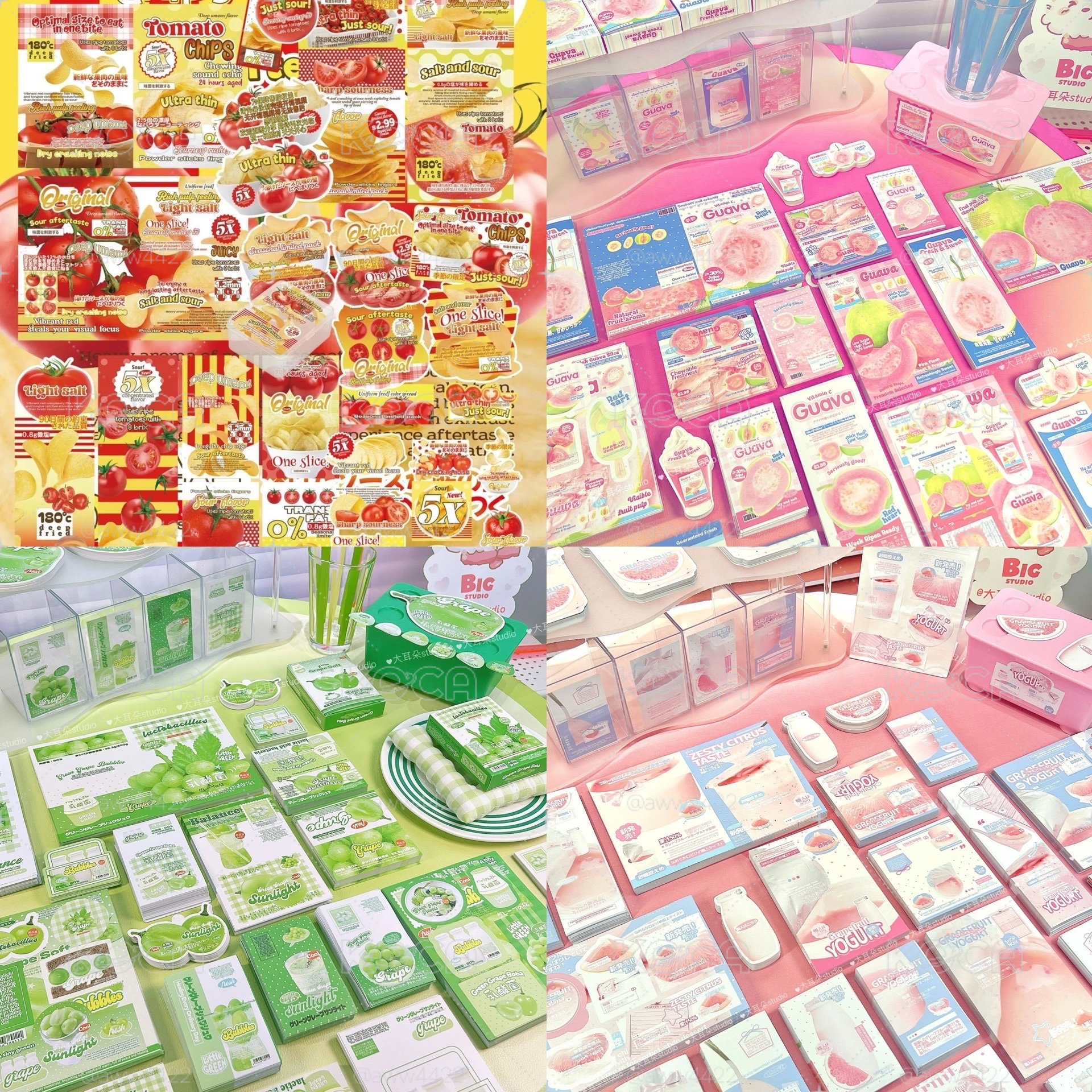 文創隨心配4-6套 ☆食物系
