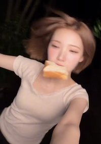 柳河懶沒有臉頰肉