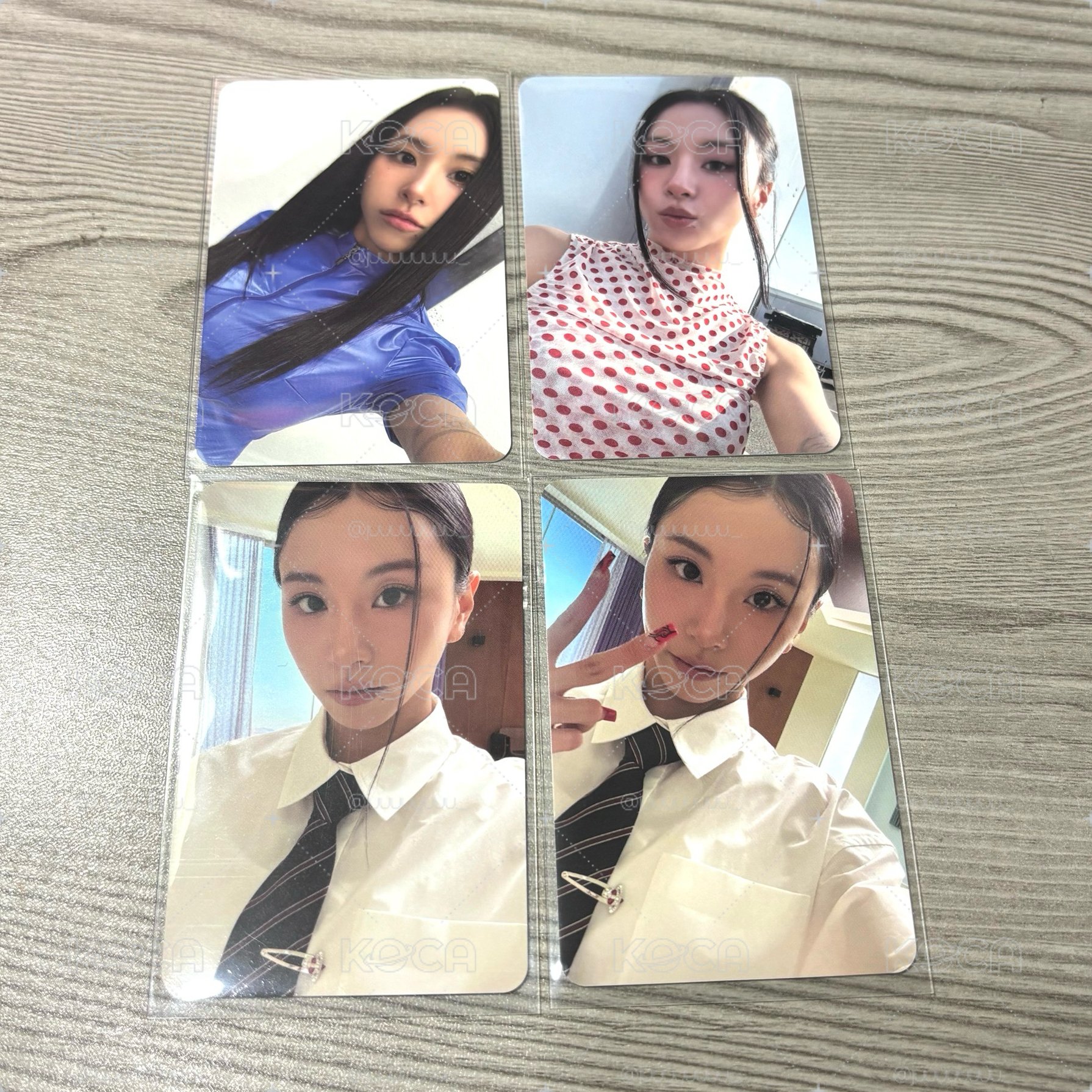 TWICE 正規四 彩瑛專卡四張