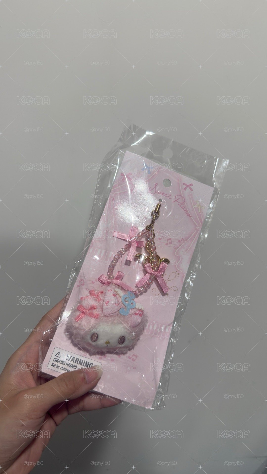 彼安諾生日手機吊飾娃