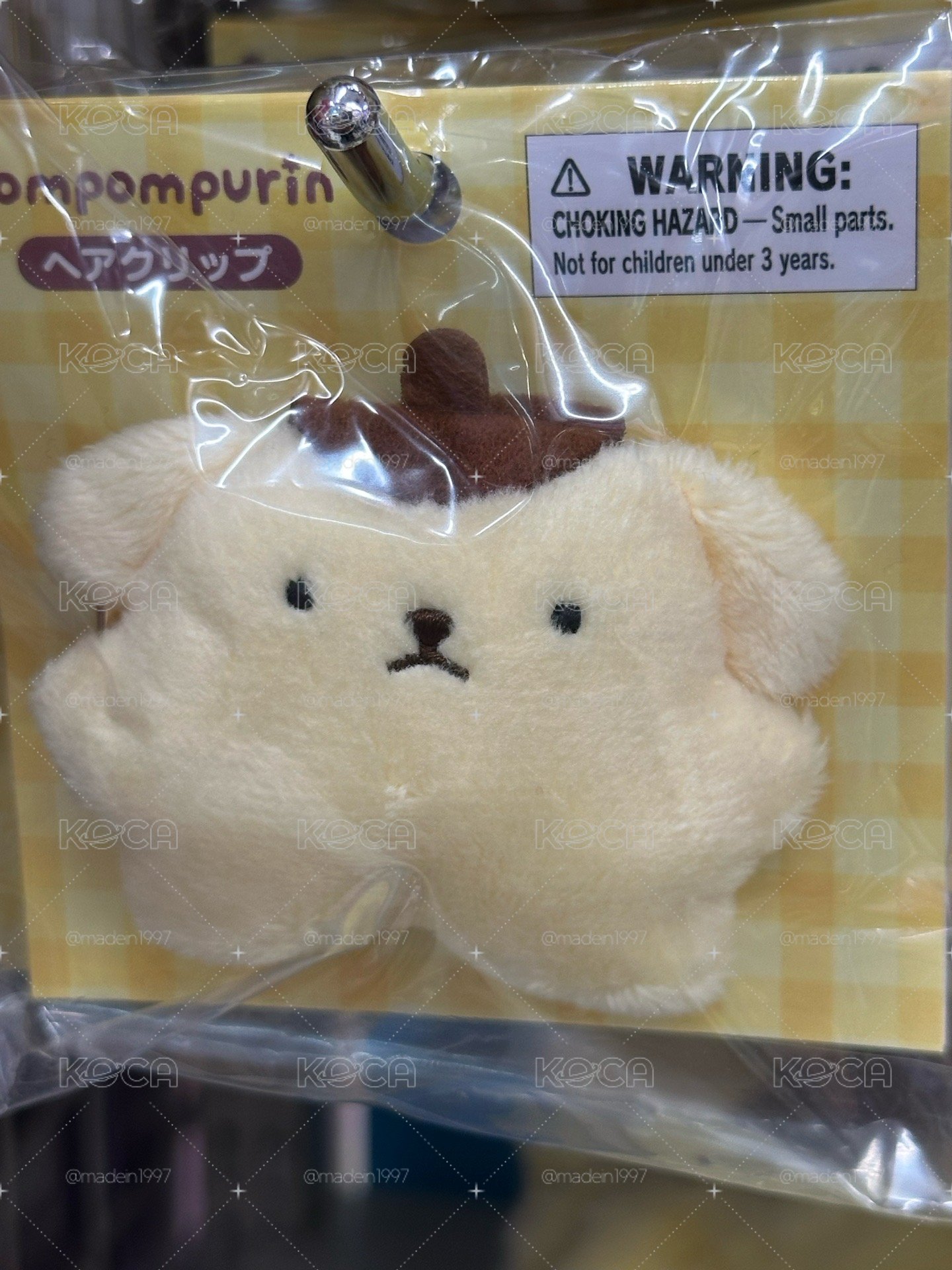 布丁狗髮夾