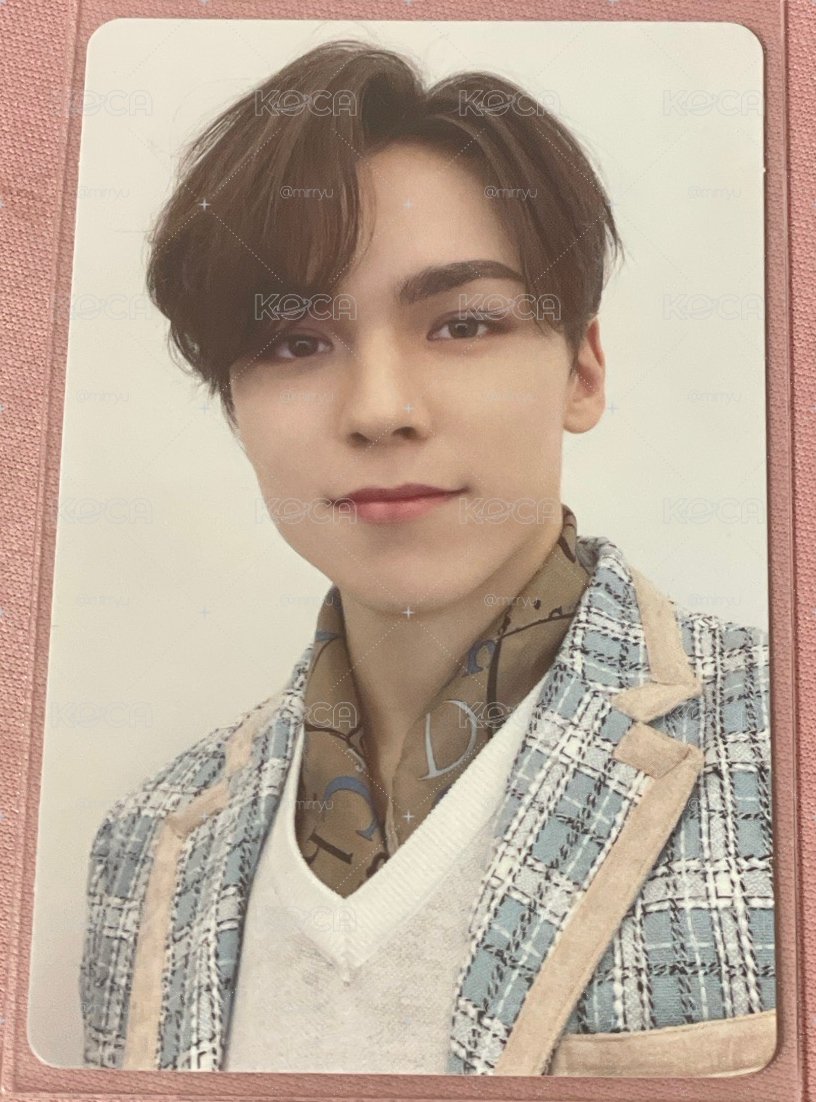 Vernon NOT ALONE 專輯卡 C盤