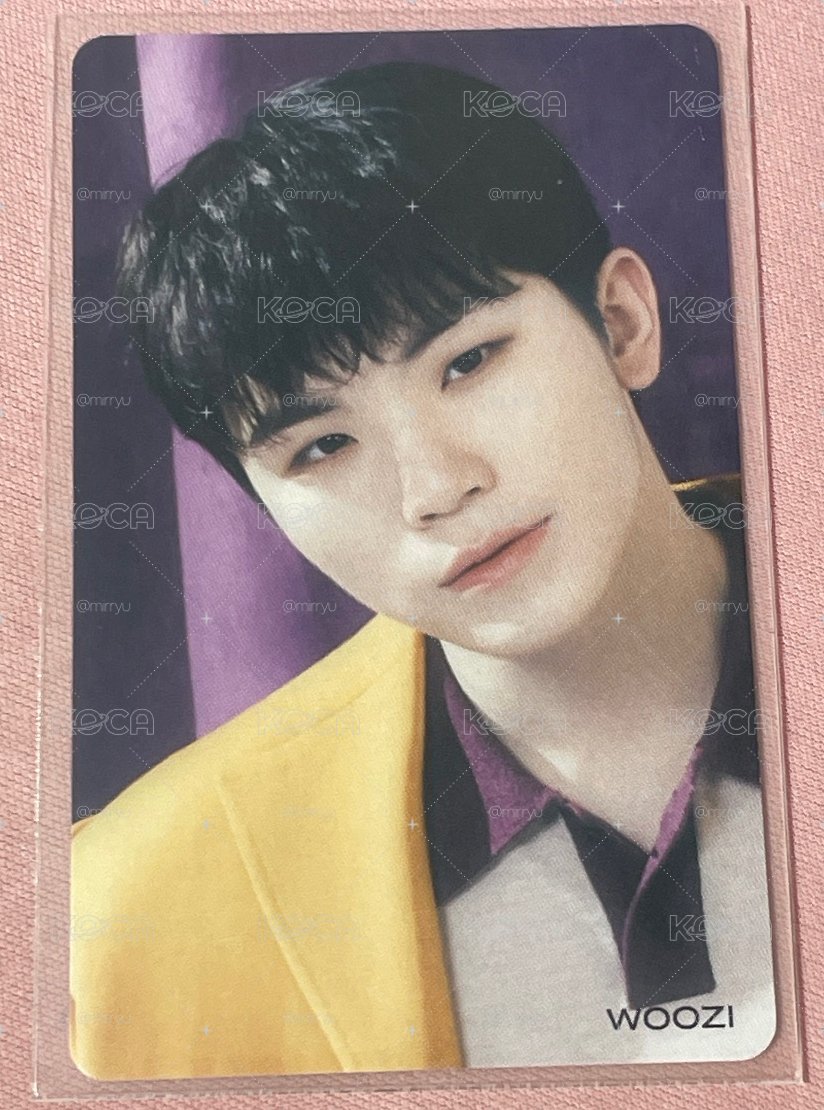 Woozi NOT ALONE hmv 特典卡 