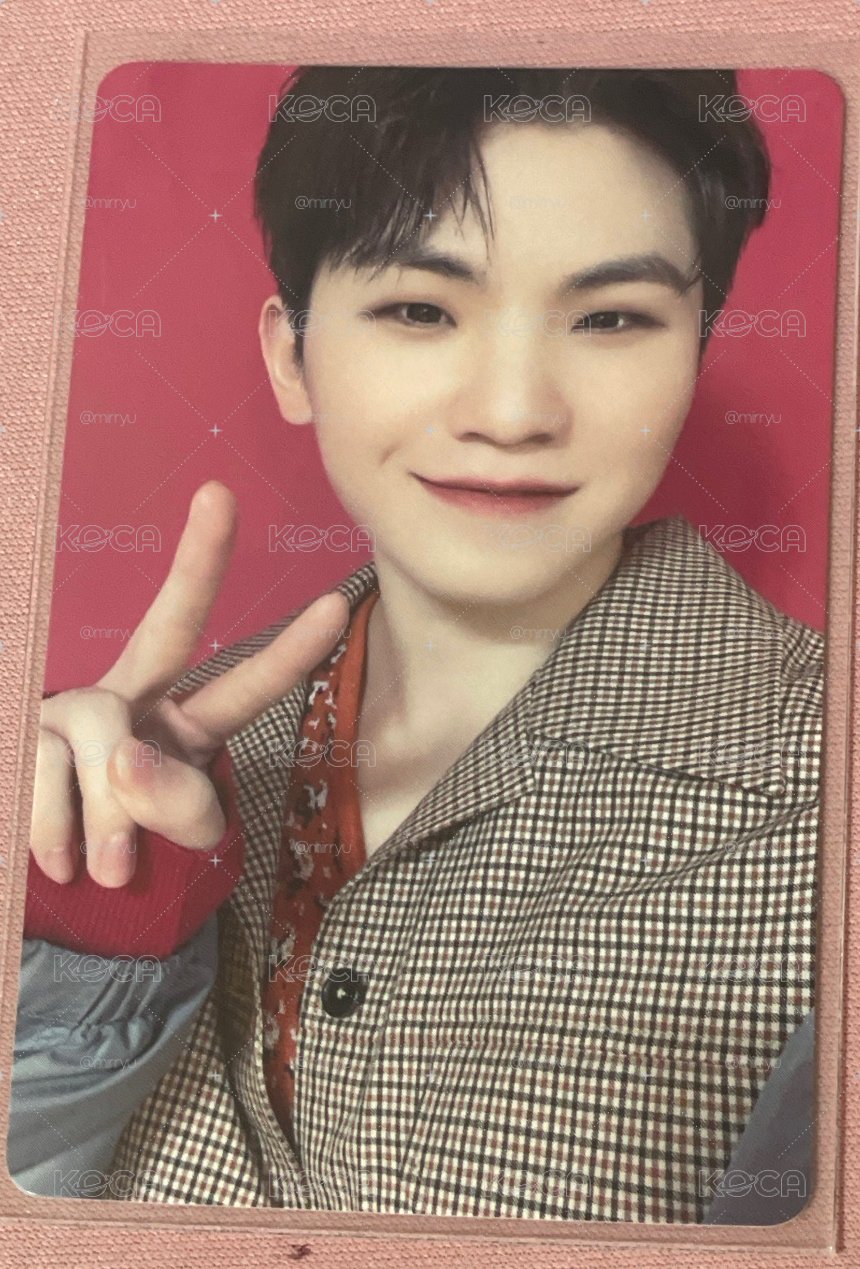 Woozi NOT ALONE 專輯卡 A盤