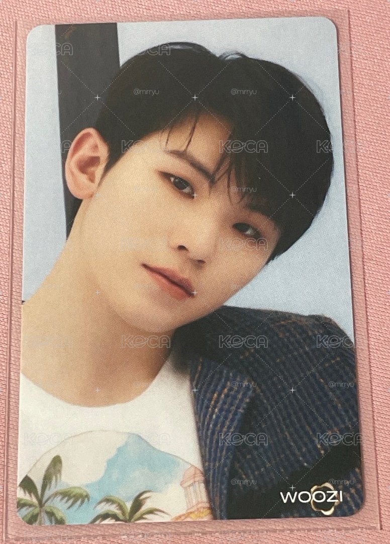 Woozi NOT ALONE hmv 特典卡 