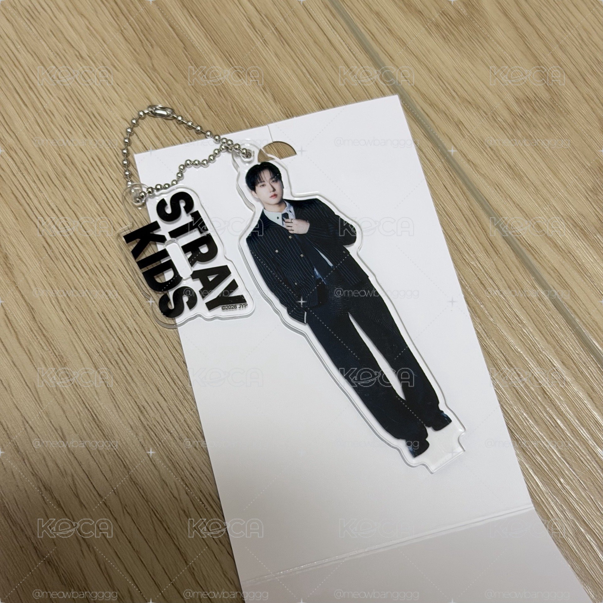 現貨 SKZ RUN IT 日本 隨機吊飾 西裝彬