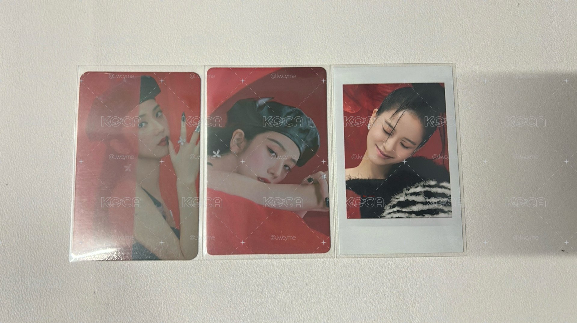 Jisoo 智秀solo特典卡&拍立得🐰💕