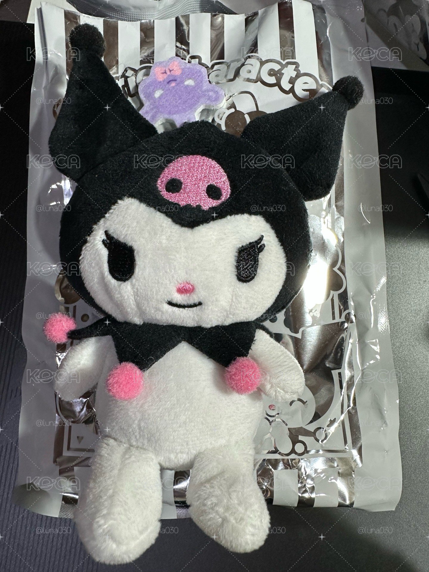 三麗鷗絨毛吊飾 ￼7-11 Sanrio characters 酷洛米 原色
