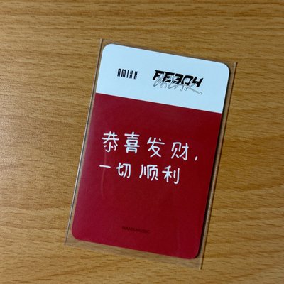 （中背）恭喜發財 一切順利
