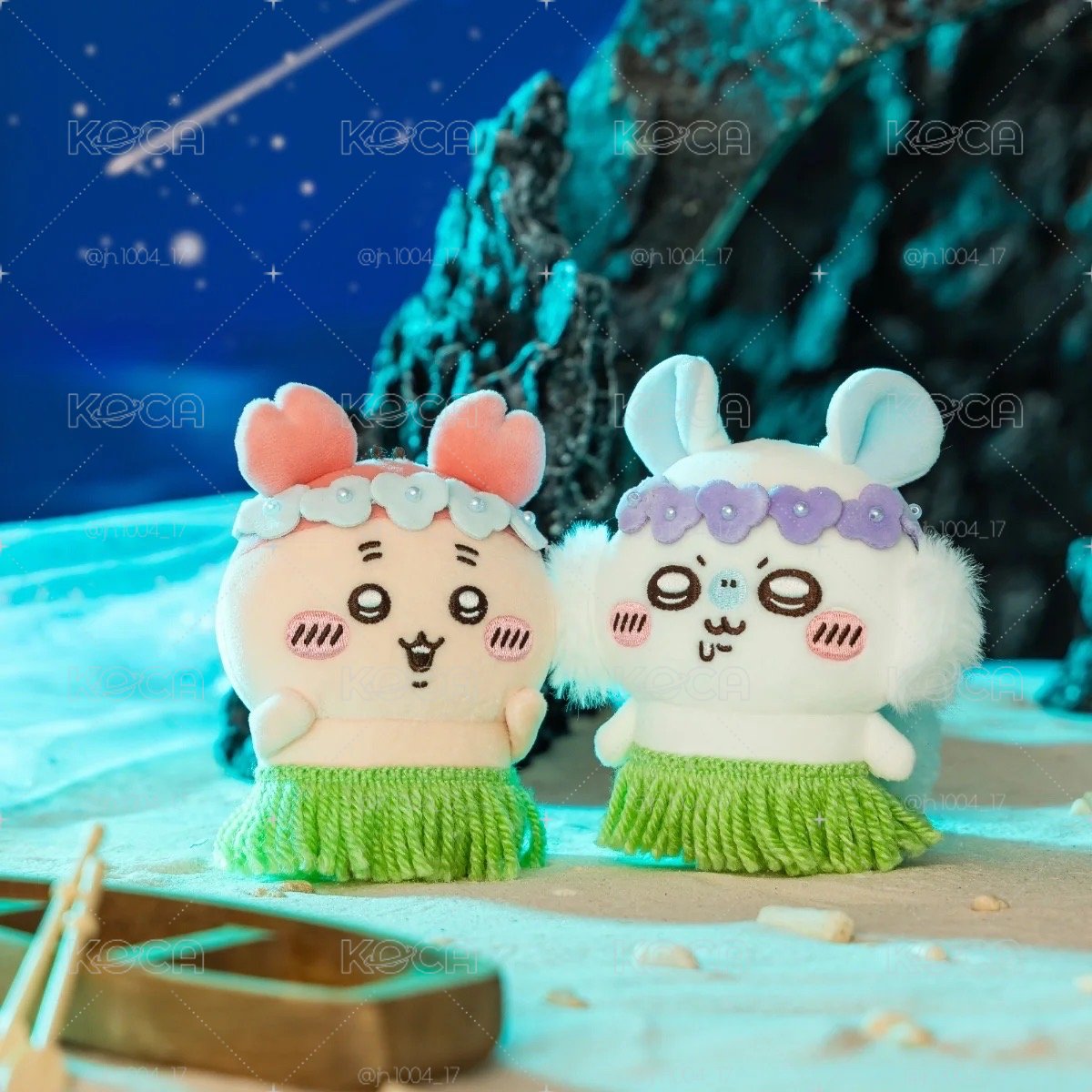 吉伊卡哇 人魚島的秘密 拉長耳朵的吉伊 吊娃（預購）