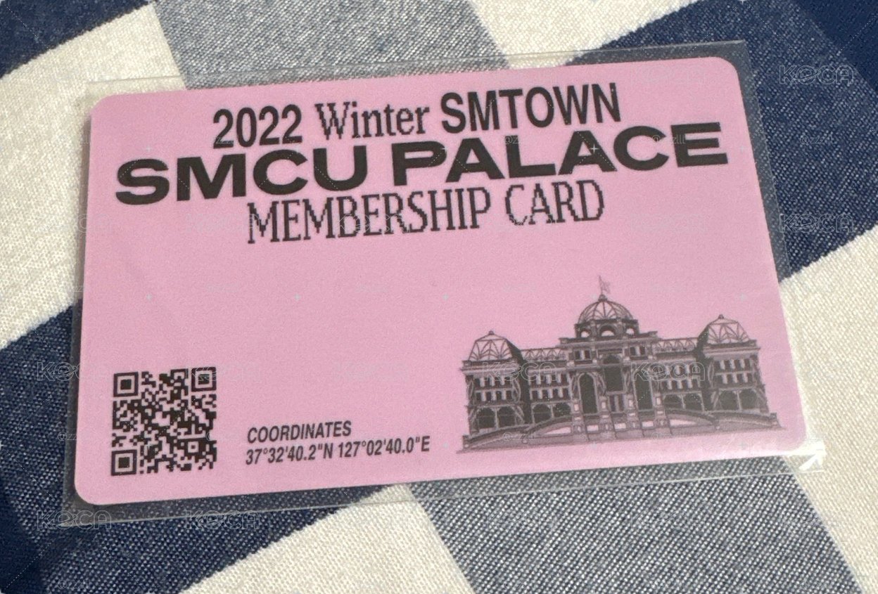 exo kai sm家族2022冬專id卡