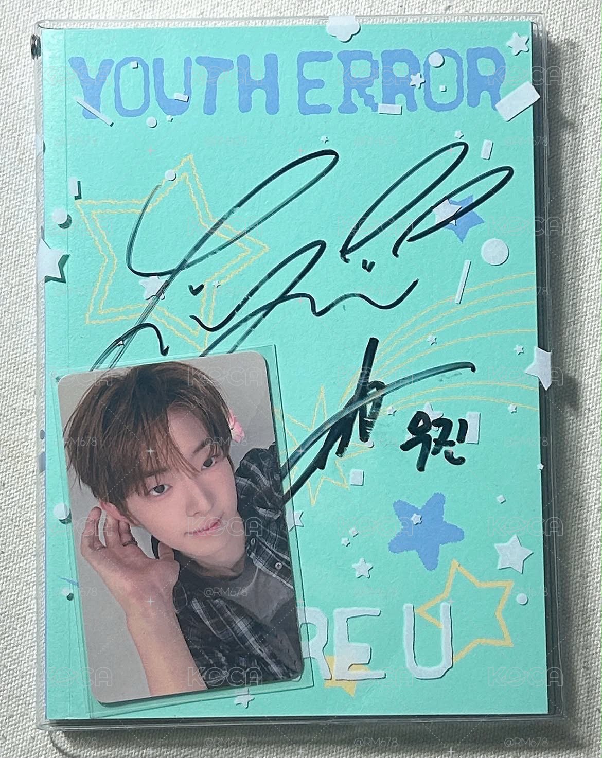 YOUTH ERROR hello82 Diary ver. 親簽 專輯 +特典卡