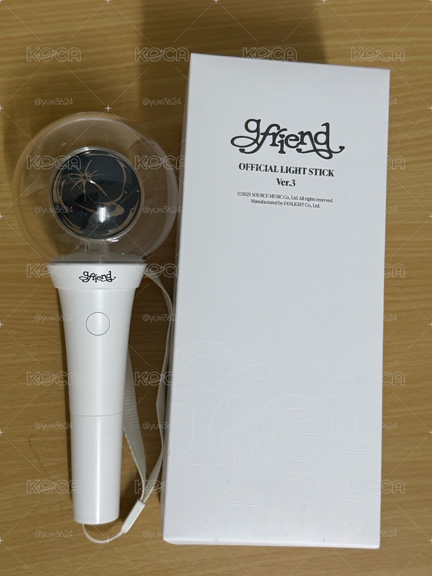 Gfriend 小女友十週年三代手燈