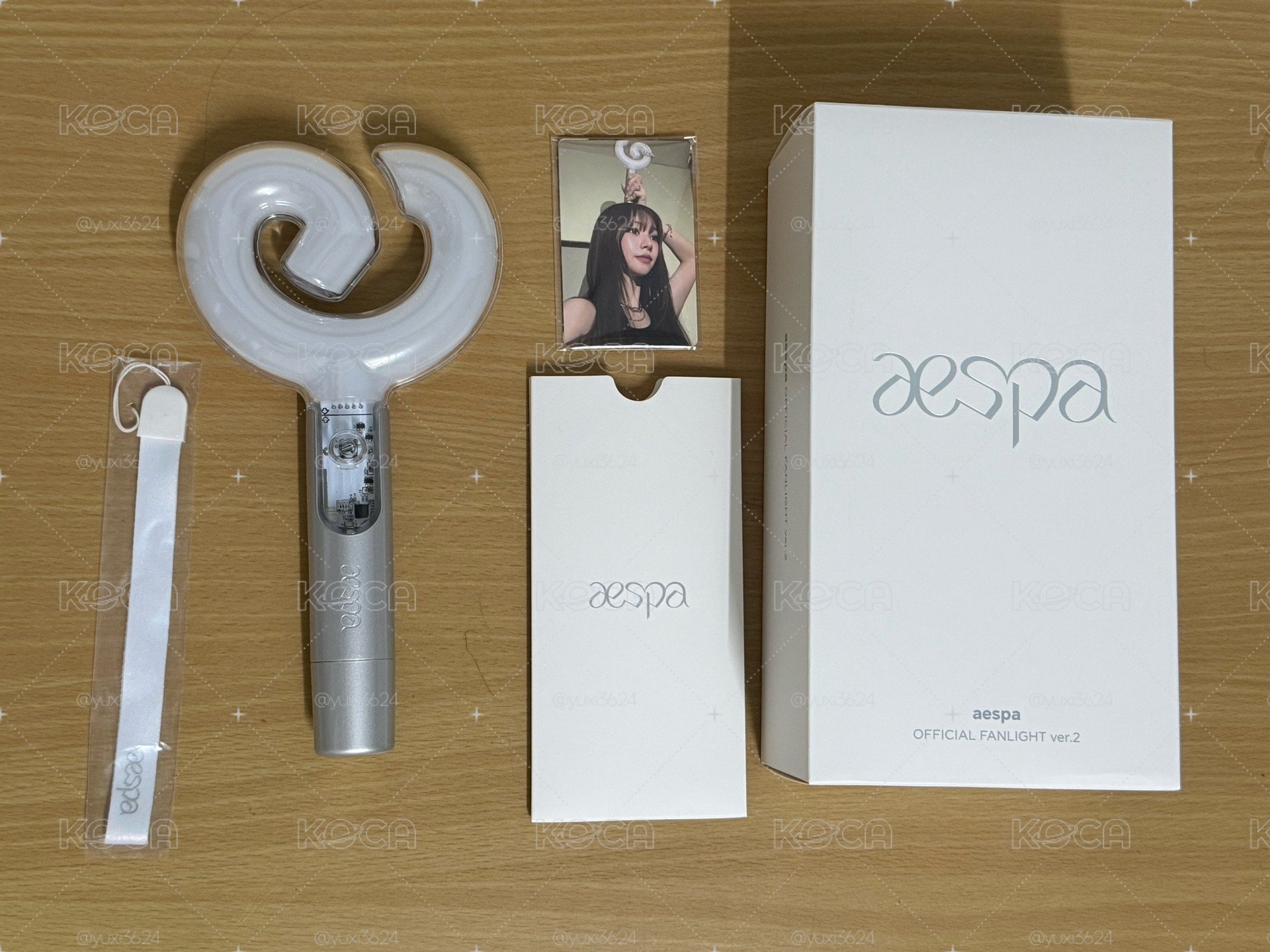 aespa 二代手燈(僅拆封檢查）