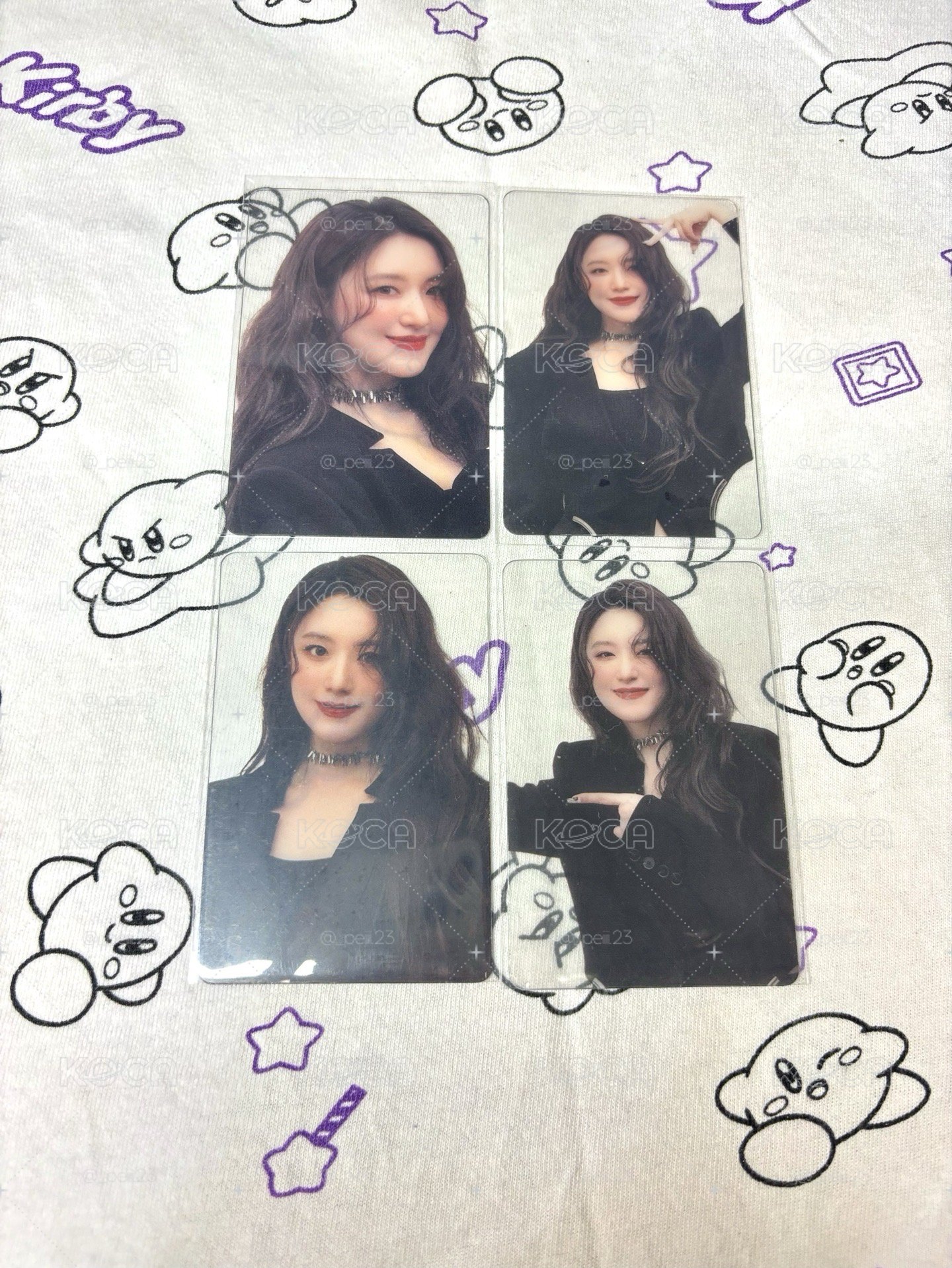 舒華勢界 雜誌卡 透卡*4