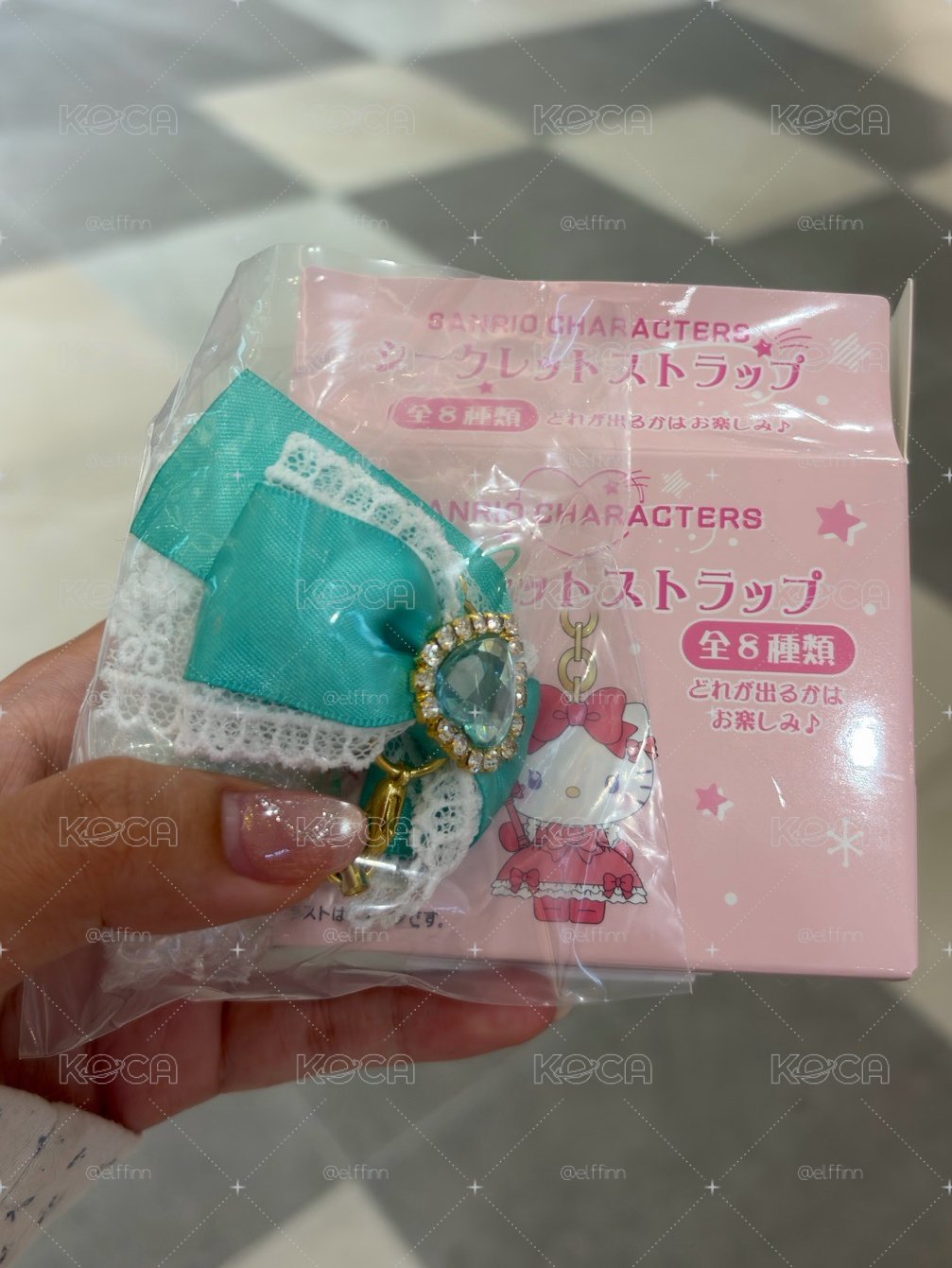 許願兔繽紛禮服吊飾