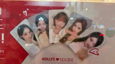 (隨機) RESCENE X HOLLYS 代言卡 