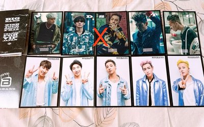 BIGBANG 特典生日卡 會員卡