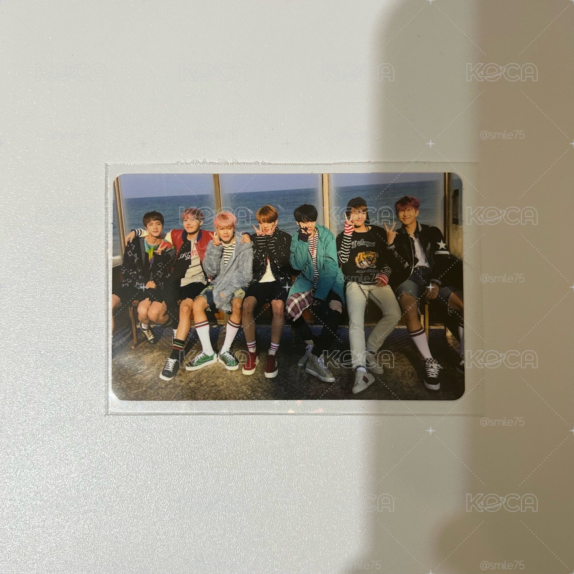BTS 防彈少年團 春日團 YNWA 團卡