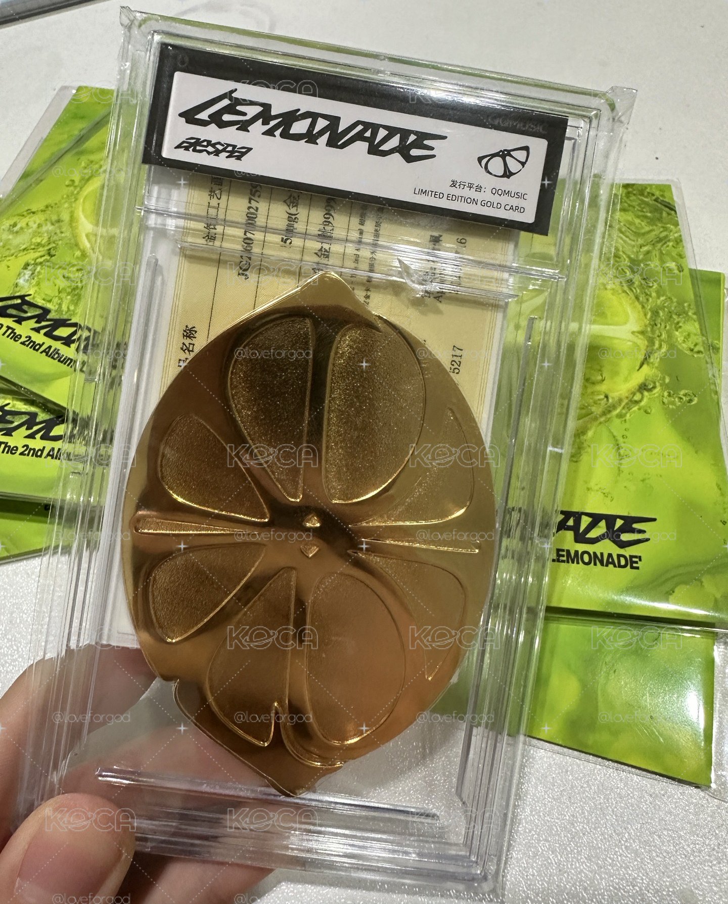[現貨] aespa正規二 限量400🔥QQ音樂超級會員禮包 抽選金卡🍋
