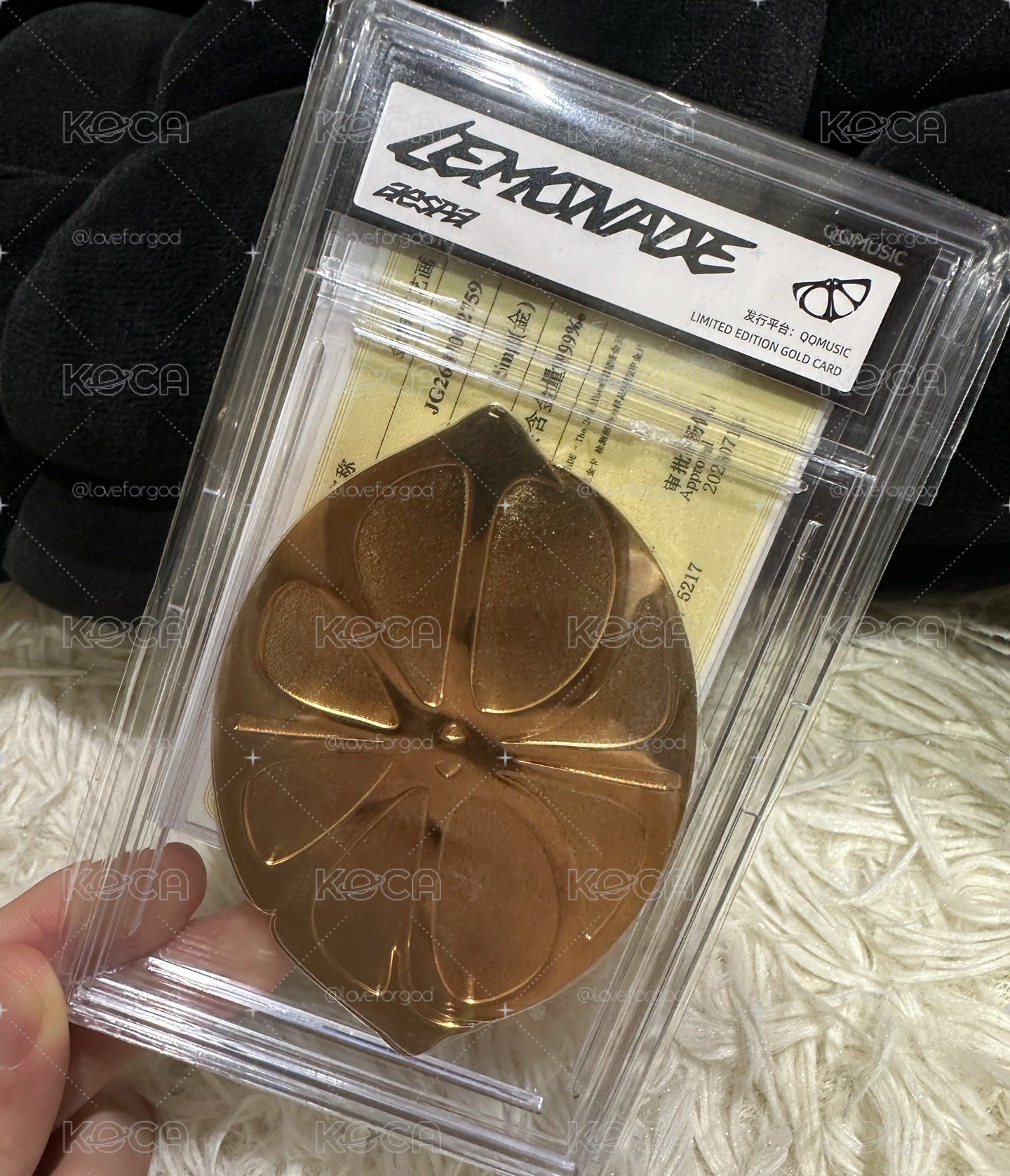 [現貨] aespa正規二 限量400🔥QQ音樂超級會員禮包 抽選金卡🍋