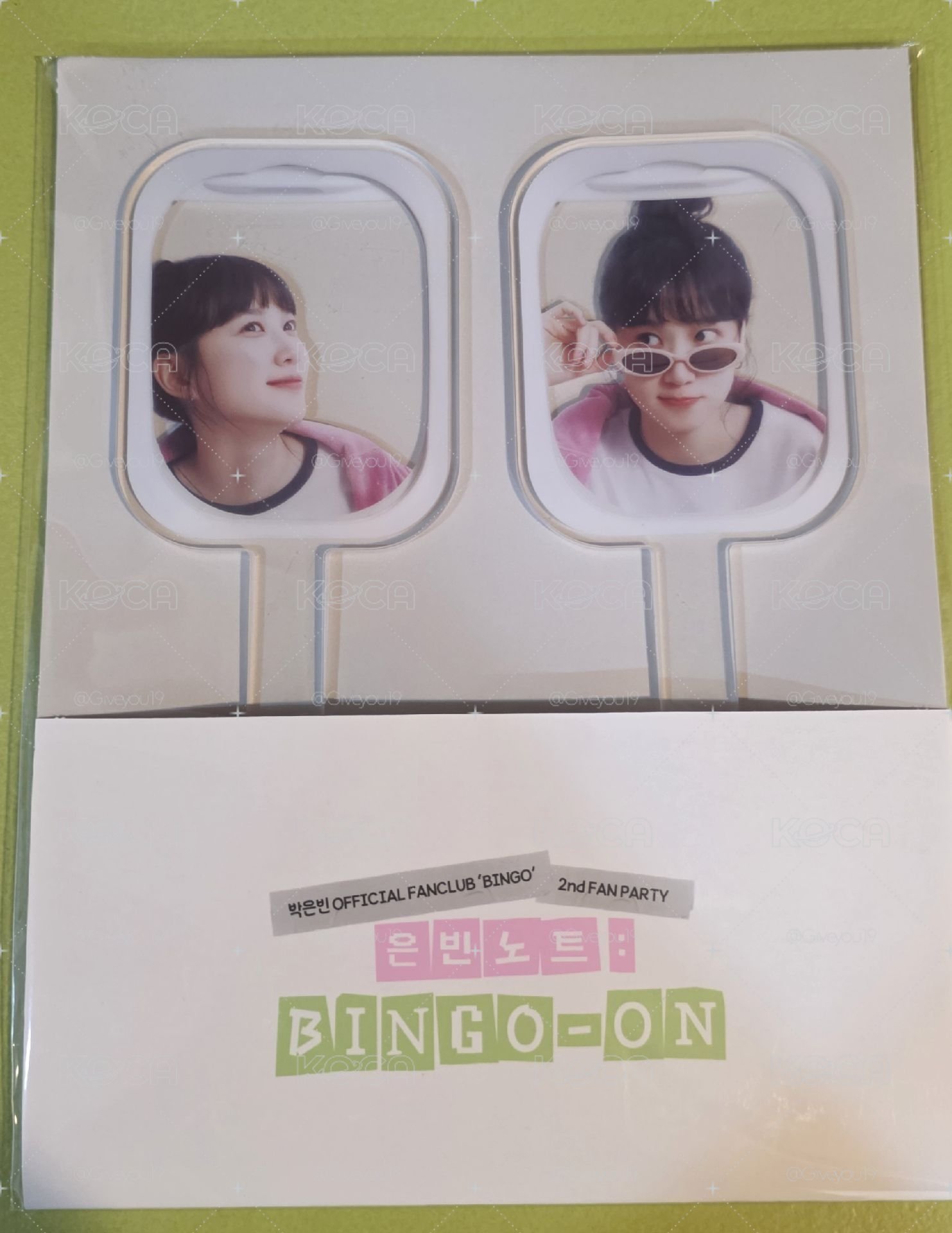 朴恩斌  PHOTO PROP SET 壓克力照片道具
