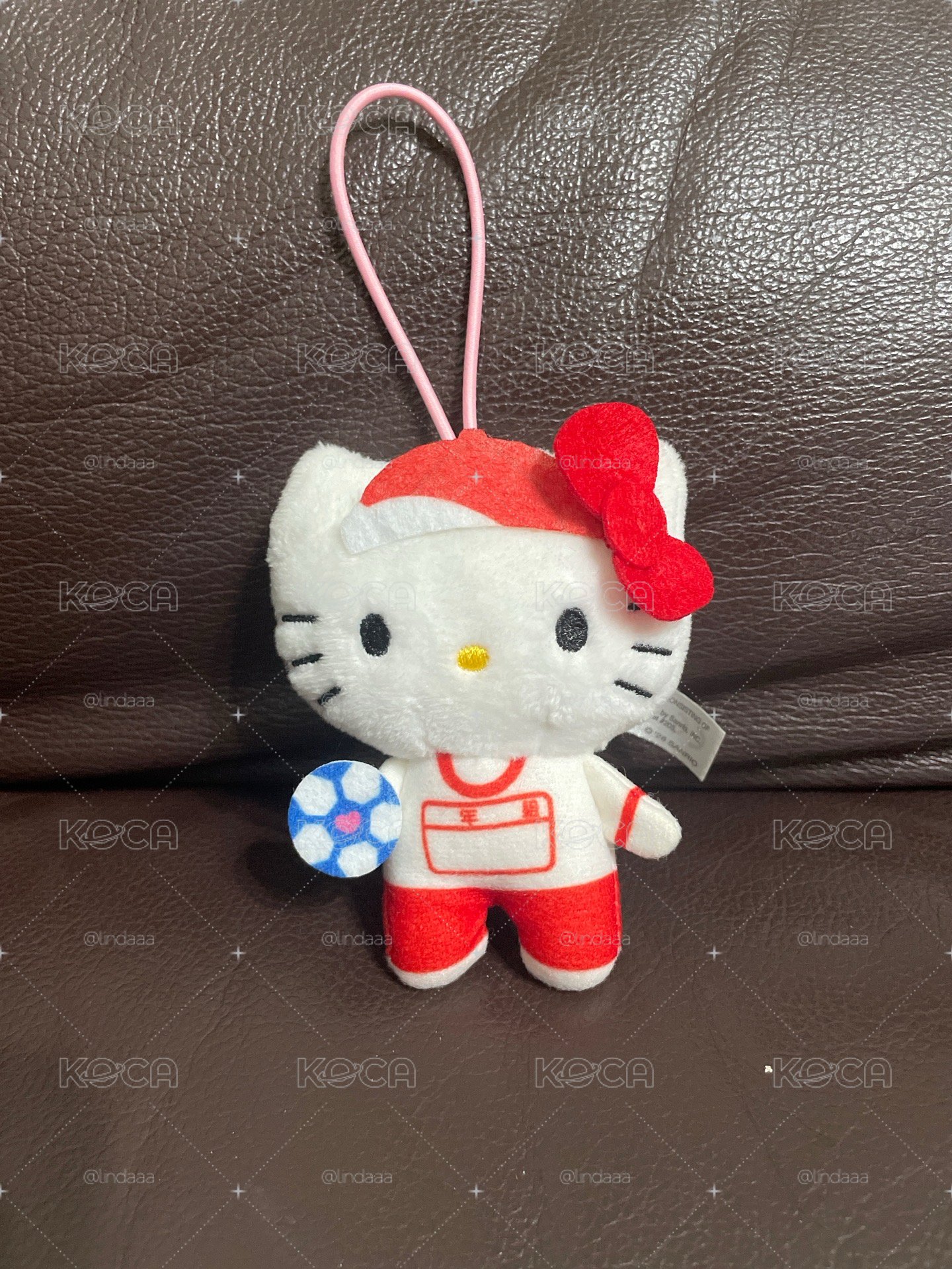 HELLO KITTY造型迷你絨毛吊飾盲盒-趣味學園