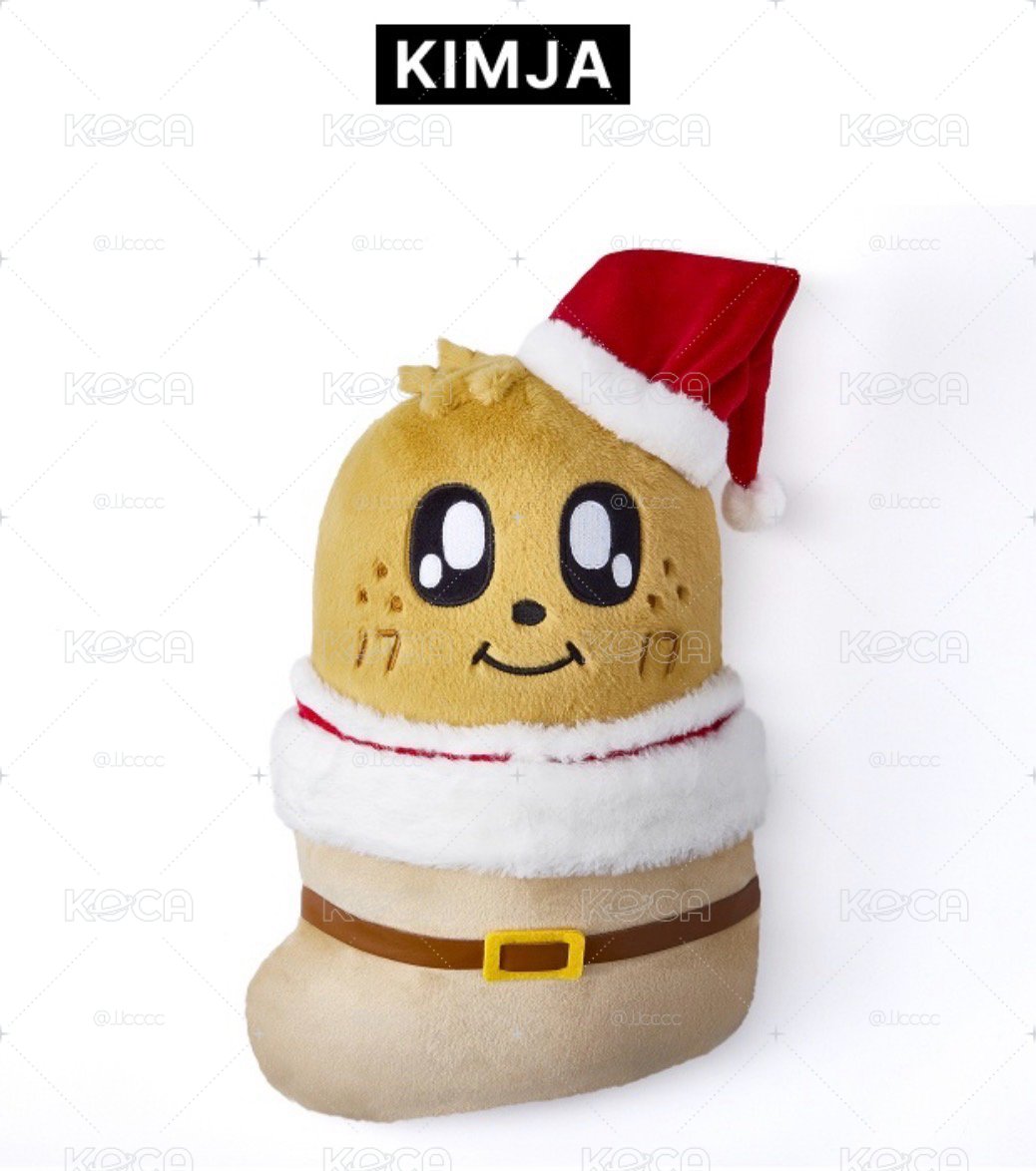 奎聖誕毛絨娃娃