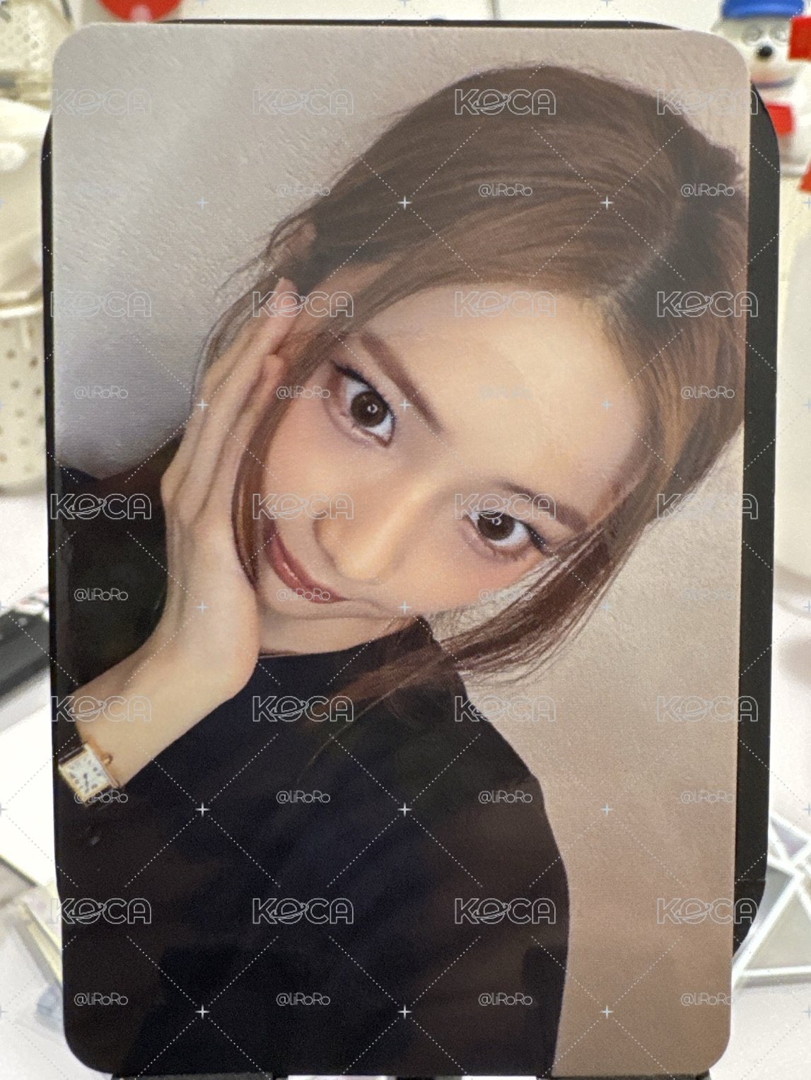 競標 🩵BABYMONSTER RUKA 춤 (CHOOM) ms 簽售卡 