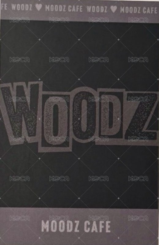 COLORFUL TRAUMA sw Moodz Cafe 復刻拍立得 特典卡  背面