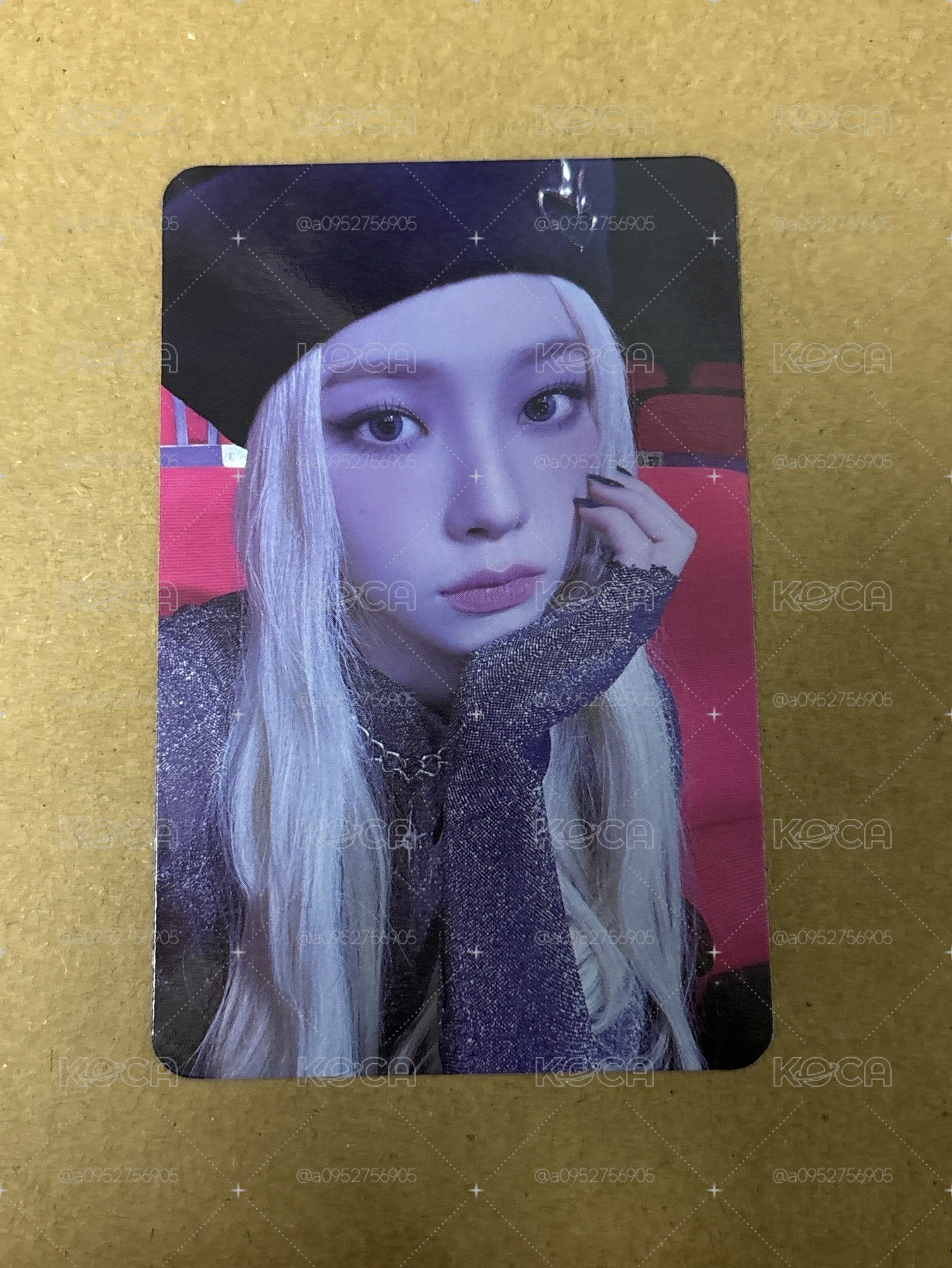 MY WORLD 專輯卡 poster柚