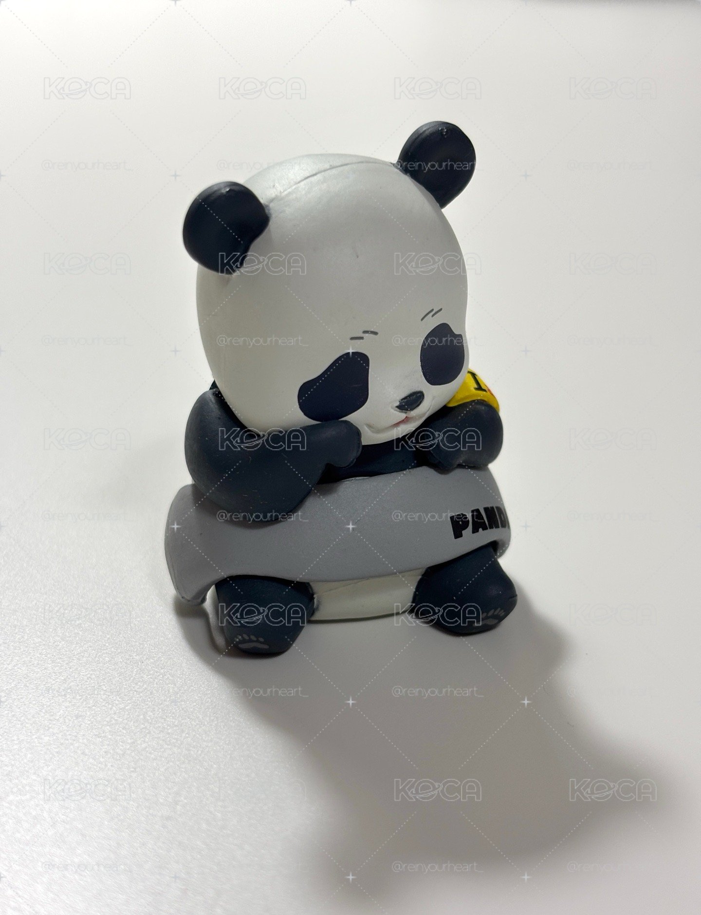 貓熊睡覺扭蛋公仔