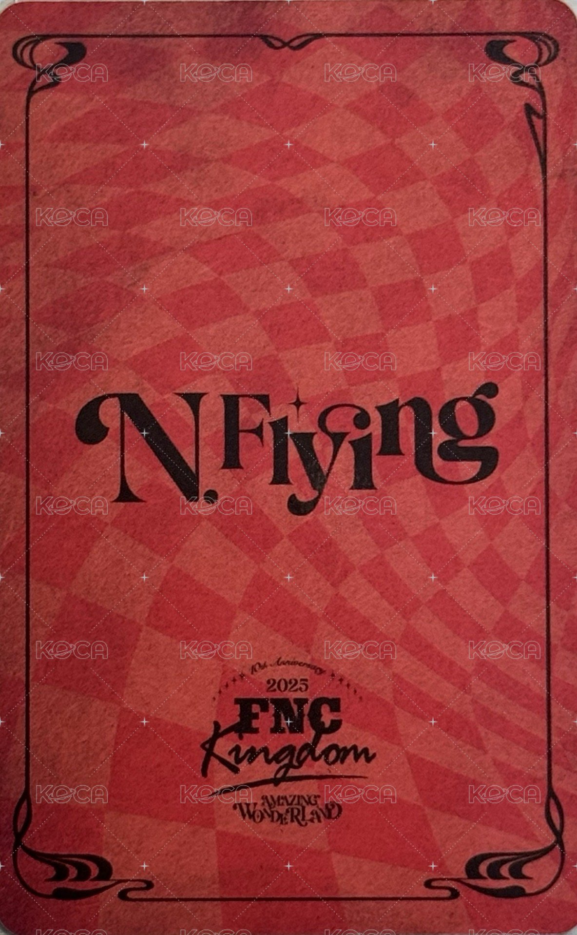 25 FNC KINGDOM 隨機卡  背面