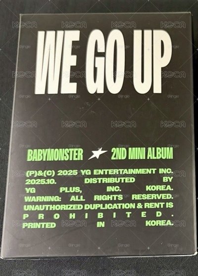 BABYMONSTER｜WE GO UP 隨機卡組（10包+卡包滿額）