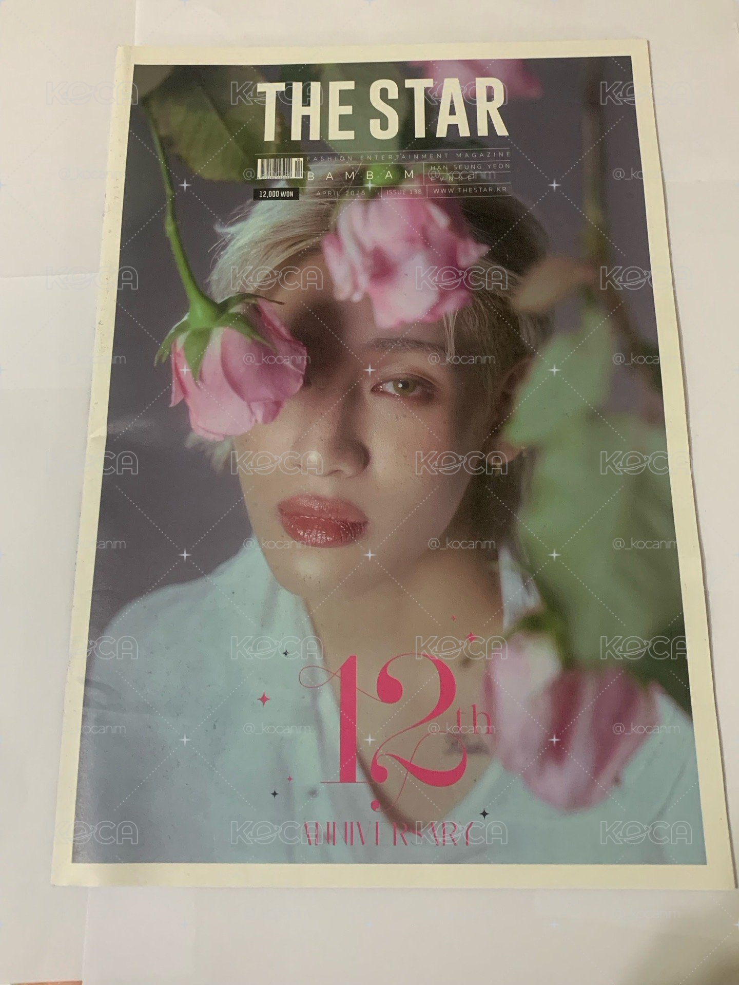 BamBam THE STAR 封面雜誌 無小卡