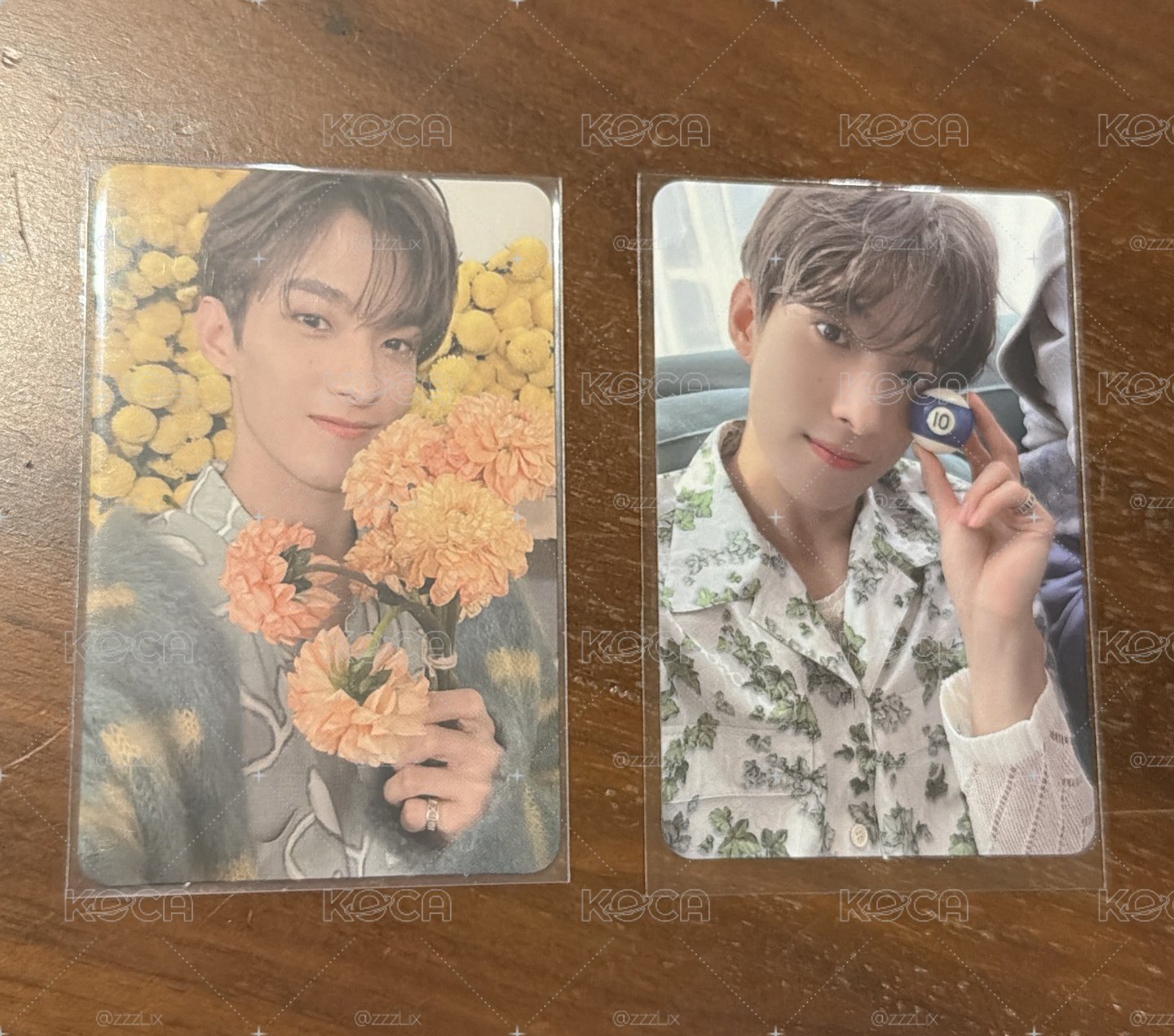 SEVENTEEN DK mini8 捧花 撞球 一套
