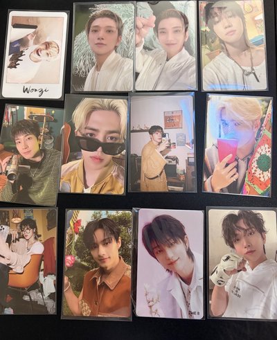 seventeen 小盤 有粉衣漢 多秀 三代克拉棒  雜誌卡會員卡
