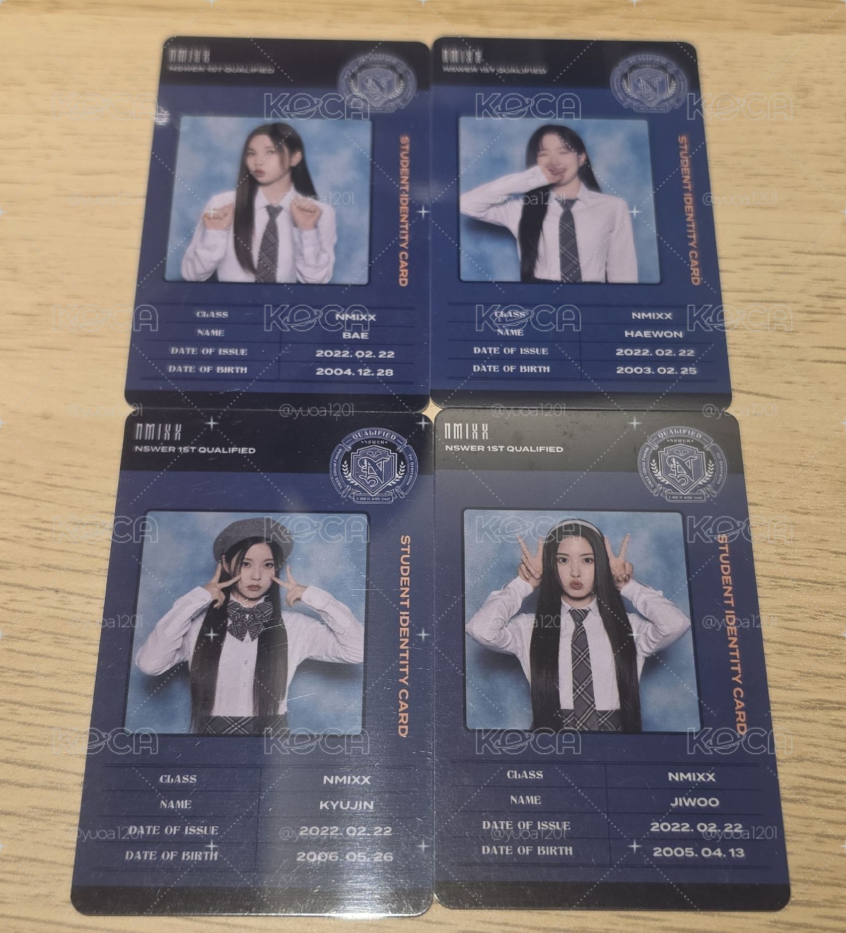 nmixx會員禮小卡