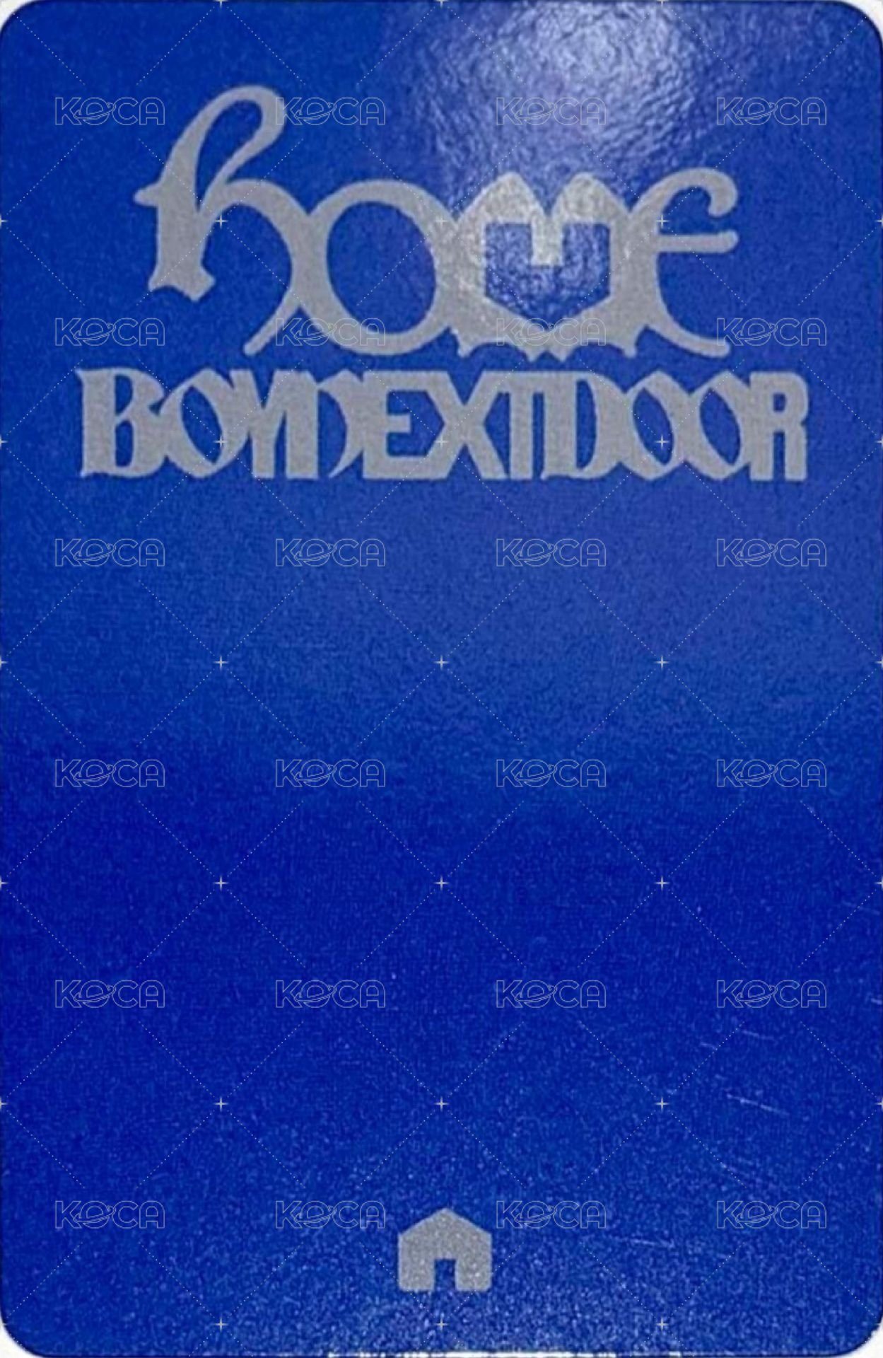HOME am 特典卡  背面