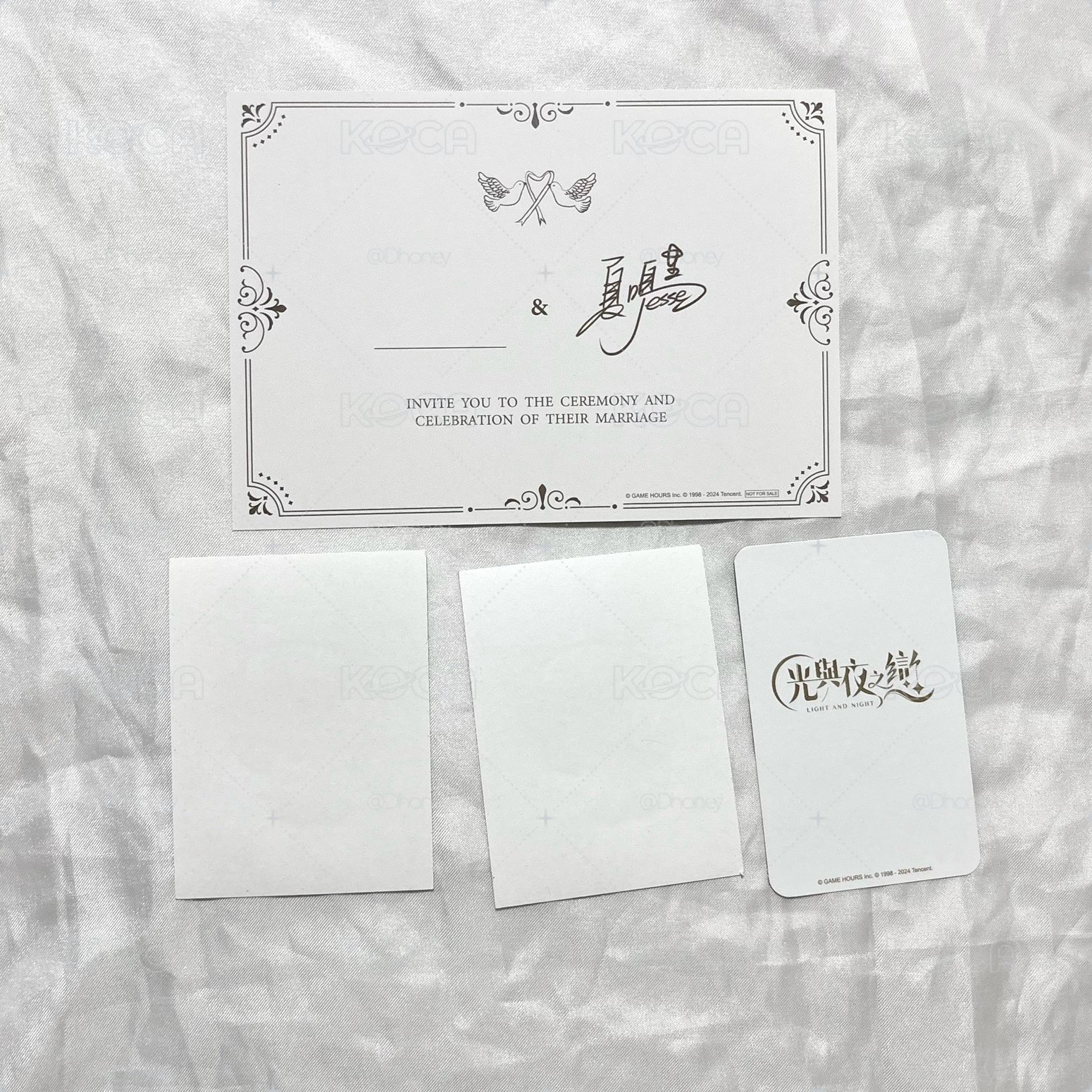 現貨 夏鳴星 粉粉 明信片小卡set
